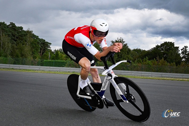 2024 UEC Road European Championships - Limburg - Flanders - Men Elite Individual Time Trial 31,2 km - 11/09/2024 - Stefan Kung (SUI - Groupama - FDJ) - photo Ivan Benedetto/SprintCyclingAgency?2024